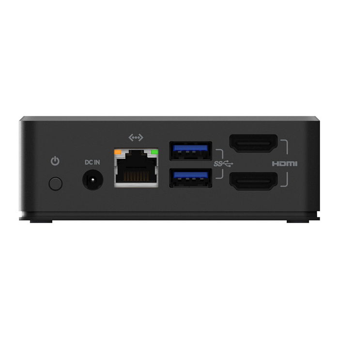 Belkin Dock de Estación 8 en 1 USB-C Dual Display, 85W PD, 2x HDMI 1.4, 3x USB-A 3.1, 1x USB-C, RJ-45, Negro