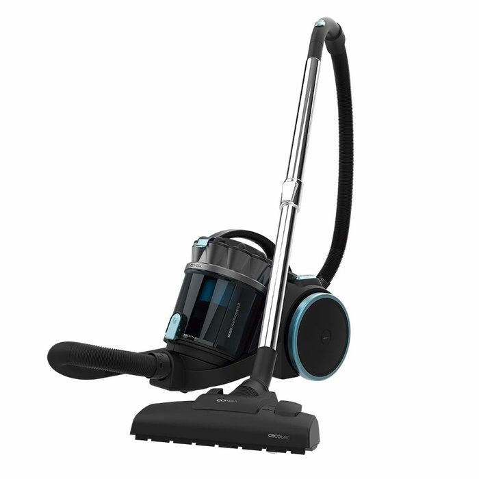 Cecotec Conga Rockstar Multicyclonic Aspiradora Cilíndrica 4 L Sin Bolsa, Negro y Azul Cecotec Conga Rockstar Multicyclonic Aspiradora Cilíndrica 4 L Sin Bolsa, Negro y Azul