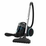 Cecotec Conga Rockstar Multicyclonic Aspiradora Cilíndrica 4 L Sin Bolsa, Negro y Azul