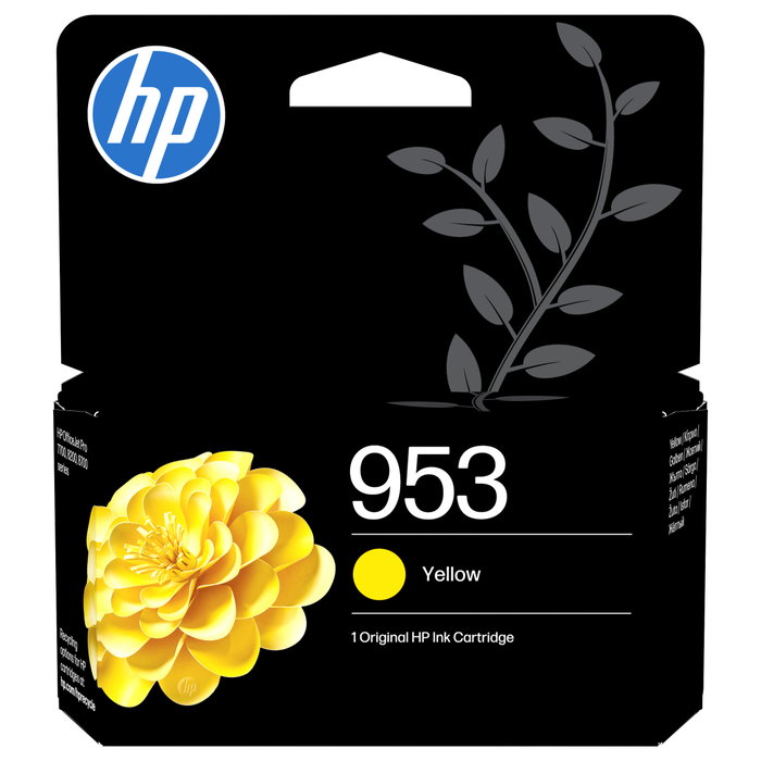 HP Cartucho de Tinta Original 953 Amarillo