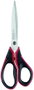 Maped Tijeras Multiusos Advanced Soft Gel 21cm Asimétricas Mango Negro/Rojo