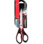 Maped Tijeras Multiusos Advanced Soft Gel 21cm Asimétricas Mango Negro/Rojo