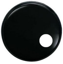 Parche Ebony (Soundhole) de 20