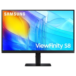 Samsung ViewFinity S80D Monitor Profesional 27 Pulgadas (68.6 cm) 4K Ultra HD IPS 60Hz HDR10 99% sRGB Negro con Ajuste de Altura y USB 3.2
