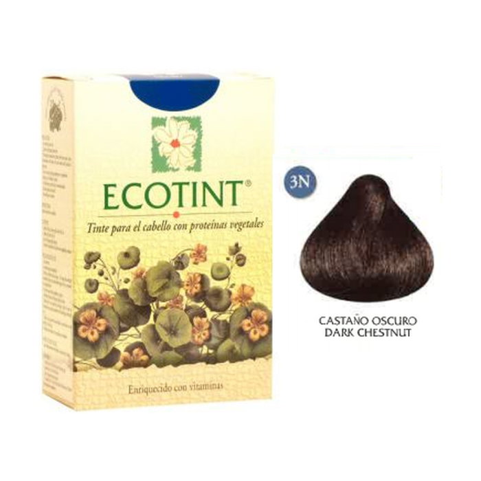 Ecotint 3N Castaño Oscuro Tinte para Cabello 130 ml Ecotint 3N Castaño Oscuro Tinte para Cabello 130 ml