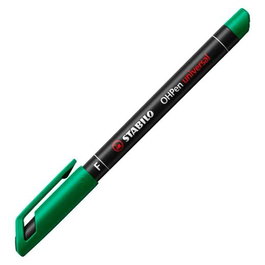 Stabilo STABILO OHPen Universal Marcador Permanente Verde Punta Fina 0.7mm (Set de 10)