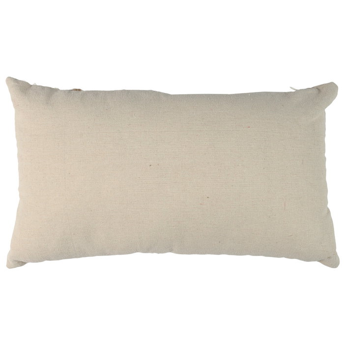 Home Deco Factory Cojín Beige Trenzas 30x50 cm