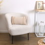 Home Deco Factory Cojín Beige Trenzas 30x50 cm