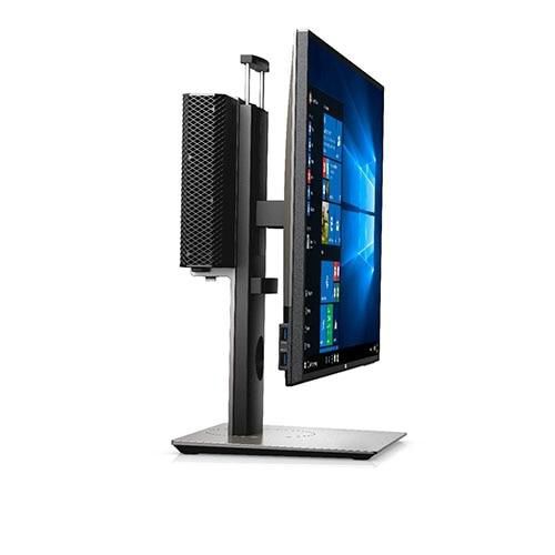 Dell Soporte Todo en Uno para OptiPlex Micro Form Factor con Ajuste de Altura, Inclinación, Giro y Profundidad, Gestión de Cables, para Monitores Dell UltraSharp y P 19-27 pulgadas