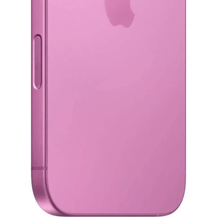 Apple iPhone 16 128GB Rosa - Smartphone iOS 18, Pantalla Super Retina XDR OLED 6.1", Cámara 48 MP, Procesador A18, Resistente al Agua IP68