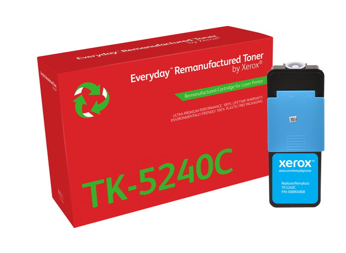 Xerox Everyday Tóner Remanufacturado Cian para Kyocera TK-5240C Xerox Everyday Tóner Remanufacturado Cian para Kyocera TK-5240C