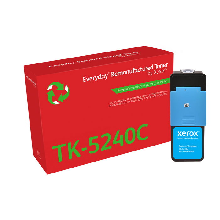 Xerox Everyday Tóner Remanufacturado Cian para Kyocera TK-5240C Xerox Everyday Tóner Remanufacturado Cian para Kyocera TK-5240C