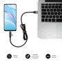 Subblim Cable USB 4 en 1 60W Carga Rápida PD 3.0 QC 3.0 USB-A 2xUSB-C Lightning 1 m Negro para Móvil, Tablet y Portátil SUBCAB-4IN101