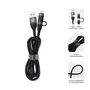 Subblim Cable USB 4 en 1 60W Carga Rápida PD 3.0 QC 3.0 USB-A 2xUSB-C Lightning 1 m Negro para Móvil, Tablet y Portátil SUBCAB-4IN101