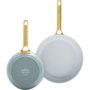 GreenPan Padova Reserve Juego de 2 Sartenes Sky Blue (20 cm y 28 cm)