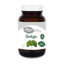 El Granero Integral Ginkgo Biloba Plus 510 mg 250 cápsulas – 12 unidades
