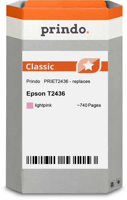 Prindo Cartucho de tinta Magenta (claro) PRIET2436 Classic XL Prindo Cartucho de tinta Magenta (claro) PRIET2436 Classic XL