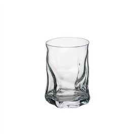 Bormioli Vaso Sorgente para Agua, 30 cl / 107 mm de Alto, Cristalería, Vidrio (Set de 6)