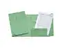 Esselte A4 - Subcarpeta con 3 solapas de cartulina color verde, 275 g, formato DIN A4 (210x297 mm)
