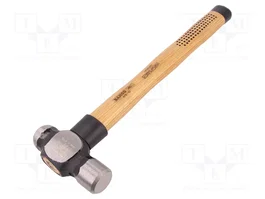 BAHCO Martillo con pelota redonda de acero y mango de madera de nogal