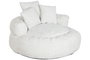 DKD Home Decor Sillón Scandi Blanco 94 x 50 x 94 cm