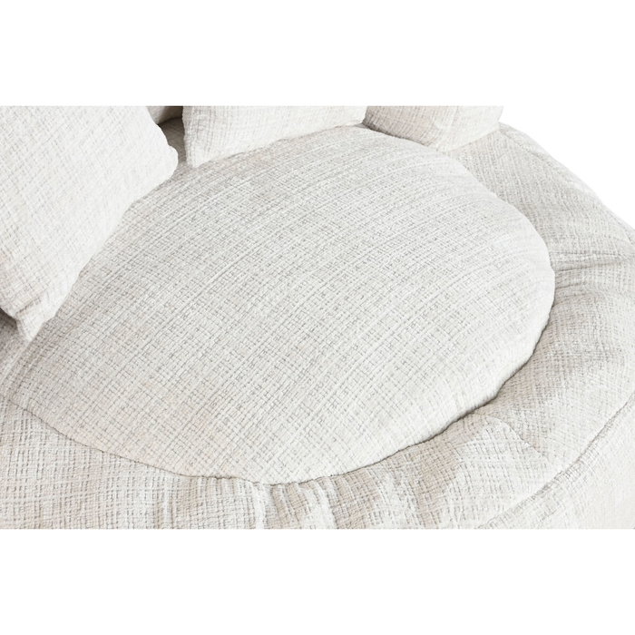 DKD Home Decor Sillón de Poliéster Blanco