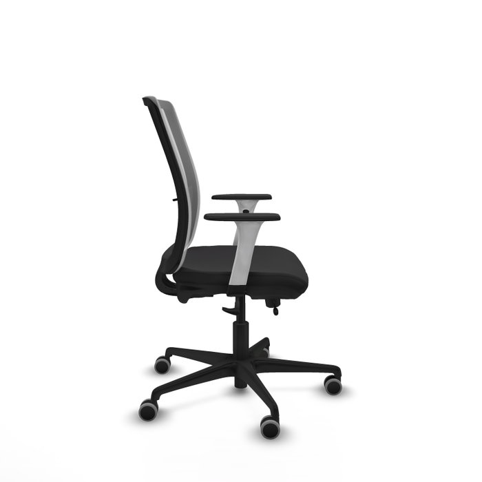 PIQUERAS Y CRESPO Silla de oficina Haches con mecanismo Sincro/Traslack, Negro y Gris PIQUERAS Y CRESPO Silla de oficina Haches con mecanismo Sincro/Traslack, Negro y Gris
