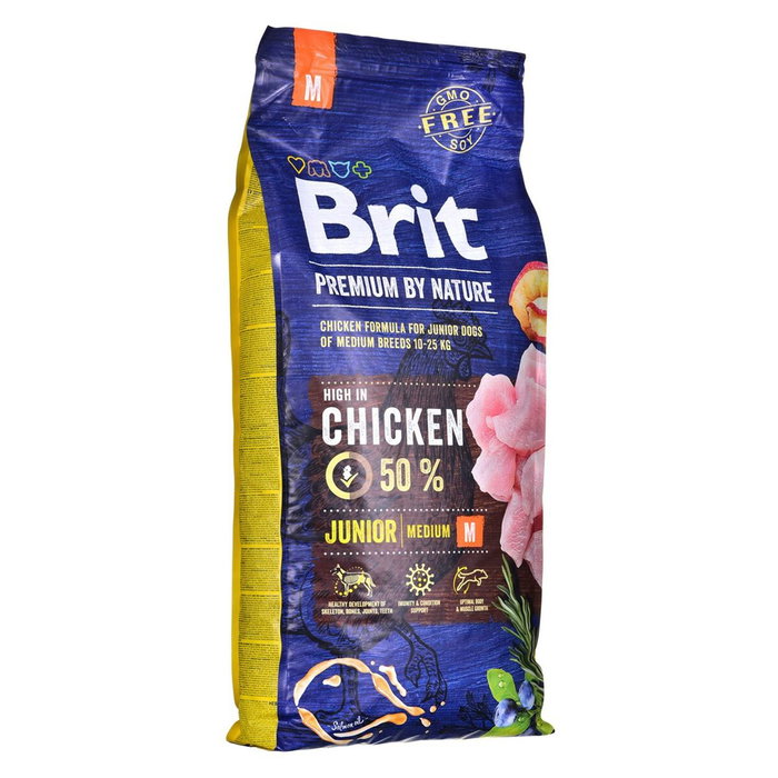 Brit Premium Dog Nature- Junior M 15kg