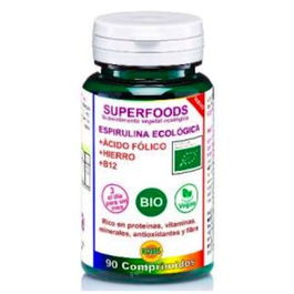 ROBIS Espirulina + Ácido Fólico Superalimentos Bio 90 Comprimidos