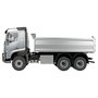 AMEWI Volvo FMX E015 - Camión Basculante a Control Remoto 1:14 Escala, RTR, Plata, 595 mm, Motor Eléctrico, 7.6 kg, para Mayores de 14 Años