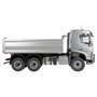 AMEWI Volvo FMX E015 - Camión Basculante a Control Remoto 1:14 Escala, RTR, Plata, 595 mm, Motor Eléctrico, 7.6 kg, para Mayores de 14 Años