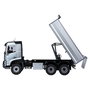 AMEWI Volvo FMX E015 - Camión Basculante a Control Remoto 1:14 Escala, RTR, Plata, 595 mm, Motor Eléctrico, 7.6 kg, para Mayores de 14 Años