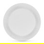 Algon Set 25 Platos Redondos Cartón Natural 23 cm (18 Unidades)