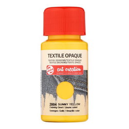 Pintura Para Tela Talens Art Creation Opaca 50 Ml (Bote) Amarillo Sol