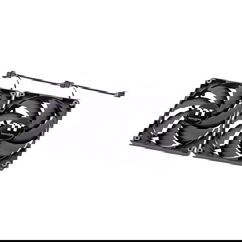 Thermaltake CT140 Ventilador Refrigeración PC 140mm 500-1500rpm Negro (Pack 2) Thermaltake CT140 Ventilador Refrigeración PC 140mm 500-1500rpm Negro (Pack 2)