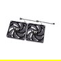 Thermaltake CT140 Ventilador Refrigeración PC 140mm 500-1500rpm Negro (Pack 2)
