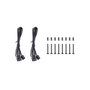Thermaltake CT140 PC Cooling Fan 140mm - Pack de 2, Negro