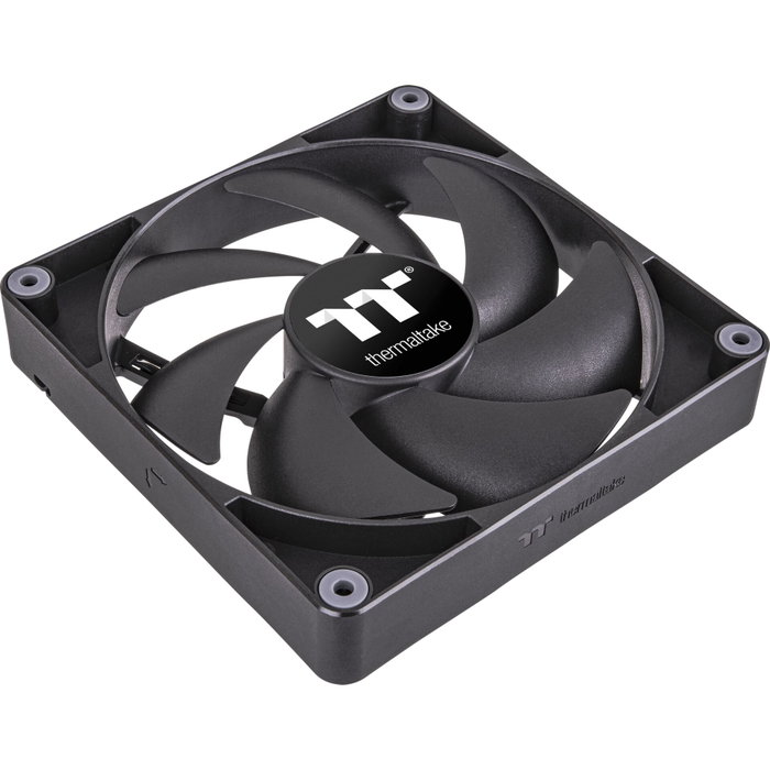 Thermaltake CT140 PC Cooling Fan 140mm - Pack de 2, Negro Thermaltake CT140 PC Cooling Fan 140mm - Pack de 2, Negro