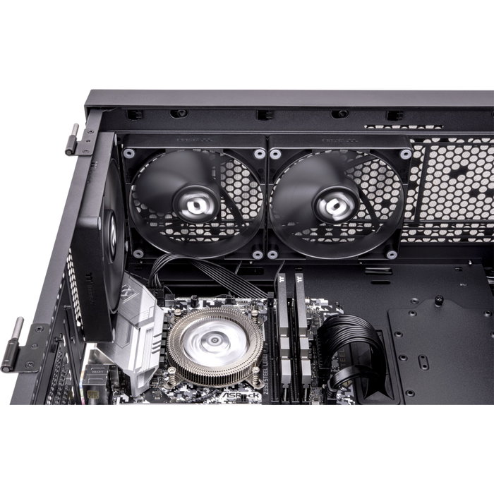 Thermaltake CT140 PC Cooling Fan 140mm - Pack de 2, Negro Thermaltake CT140 PC Cooling Fan 140mm - Pack de 2, Negro