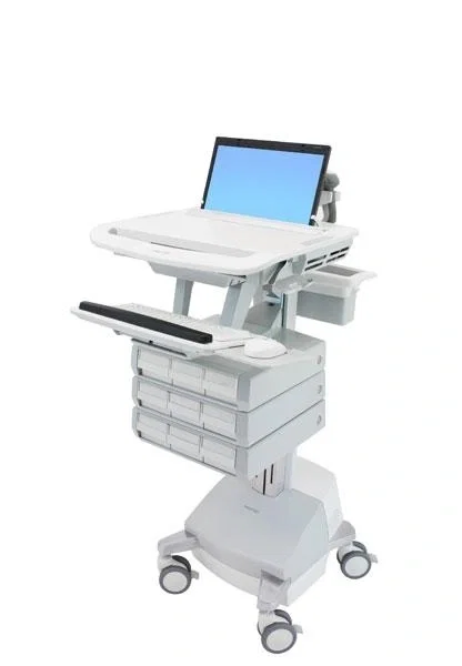 Ergotron StyleView Laptop-Wagen SLA-Antrieb con 9 cajones Ergotron StyleView Laptop-Wagen SLA-Antrieb con 9 cajones
