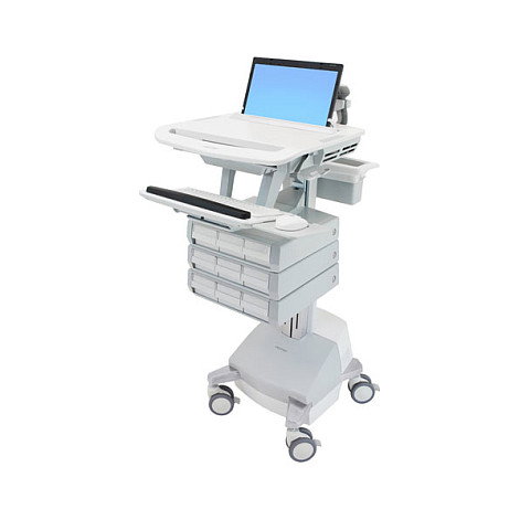 Ergotron StyleView Laptop-Wagen SLA-Antrieb con 9 cajones Ergotron StyleView Laptop-Wagen SLA-Antrieb con 9 cajones