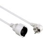 Hama Cable de extensión Schuko 5m Blanco