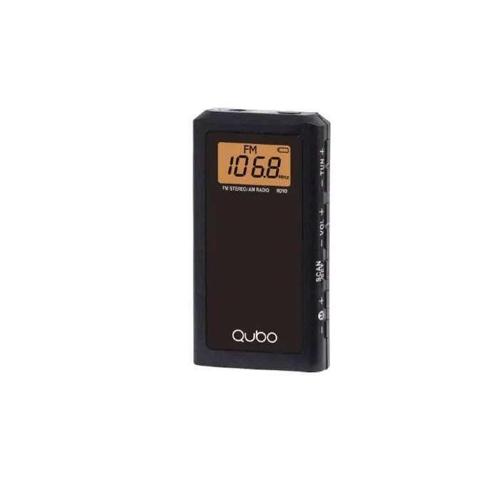 Qubo Radio Portátil RD-10 Negra Qubo Radio Portátil RD-10 Negra