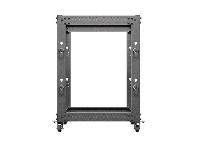LANBERG Armario Rack Abierto 19 Pulgadas 15U Negro