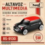 SAMI Altavoz Sami Vintage Mini Cooper Negro Multimedia