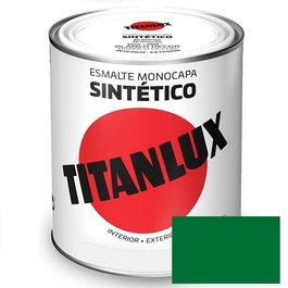 Titanlux Esmalte Verde Primavera 516 Sintético Industrial Alquídico Secado Rápido Acero 750ml