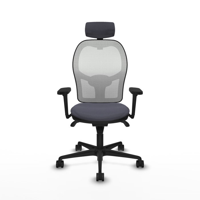 PIQUERAS Y CRESPO Silla de oficina Jorquera Gris y Blanca PIQUERAS Y CRESPO Silla de oficina Jorquera Gris y Blanca