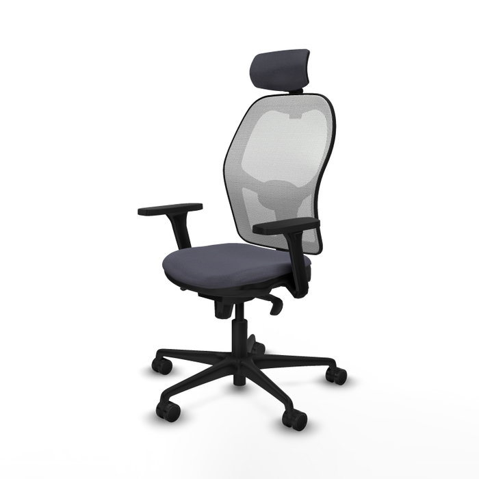 PIQUERAS Y CRESPO Silla de oficina Jorquera Gris y Blanca PIQUERAS Y CRESPO Silla de oficina Jorquera Gris y Blanca