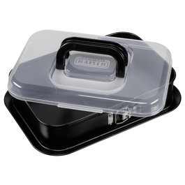 Kaiser Inspiration Molde rectangular 35x24cm Tiramisu con tapa de transporte