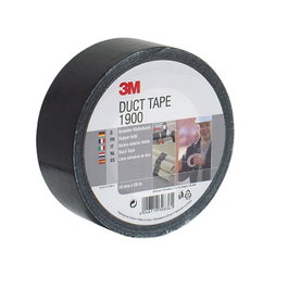 3M Cinta americana 1900 Negro 50 mm x 50 m